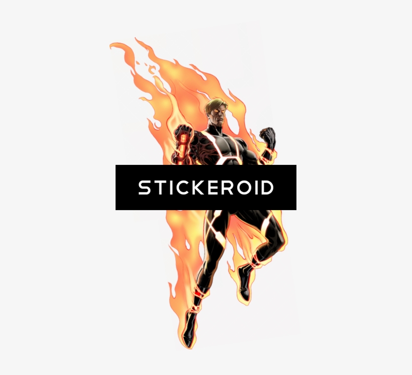 Human Torch, transparent png