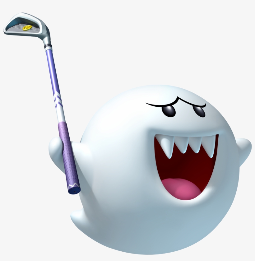 Mario Golf Boo, transparent png
