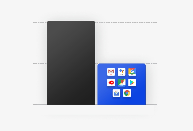 The New Go-edition Of The New Google Apps Suite Claims - Android Go Edition Rom, transparent png
