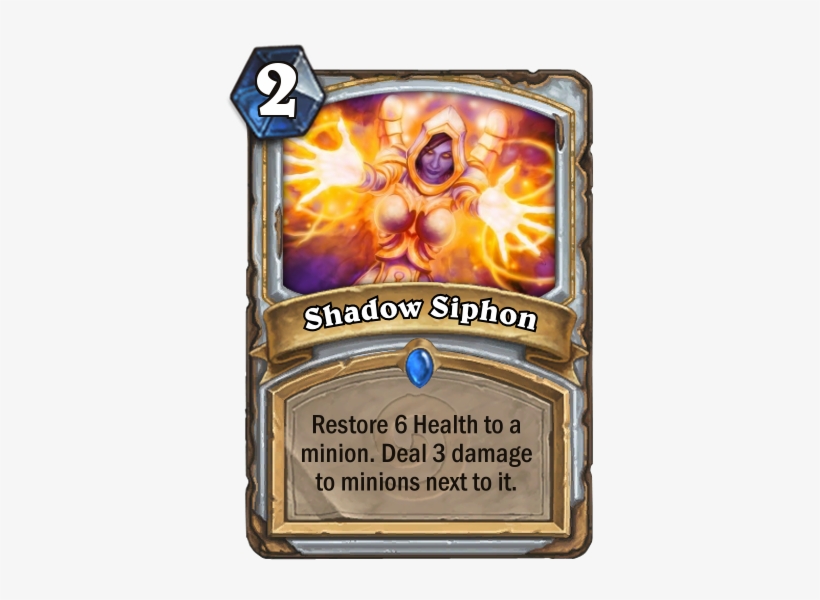 Early Game Removal, Minion Sustainability, Or Late - Hearthstone Silence Custom Card, transparent png
