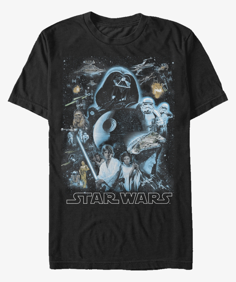 Characters Star Wars T-shirt - Star Wars, transparent png