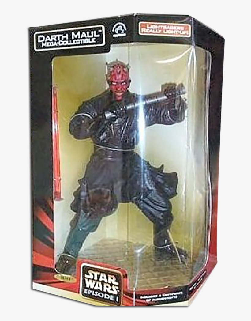 Star Wars Figurine Collectibles - 1999 Applause Star Wars Episode I 14" Darth Maul Mega, transparent png