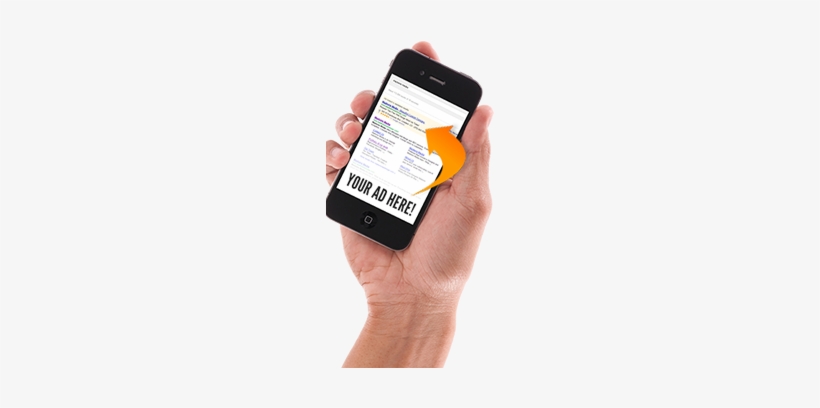 Hand With Phone - Royalty-free, transparent png