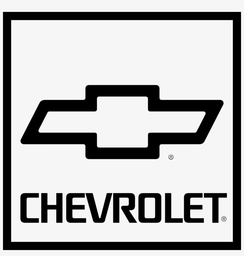 Chevy Dealer Logo Png Transparent - Chevrolet Logo Bw, transparent png
