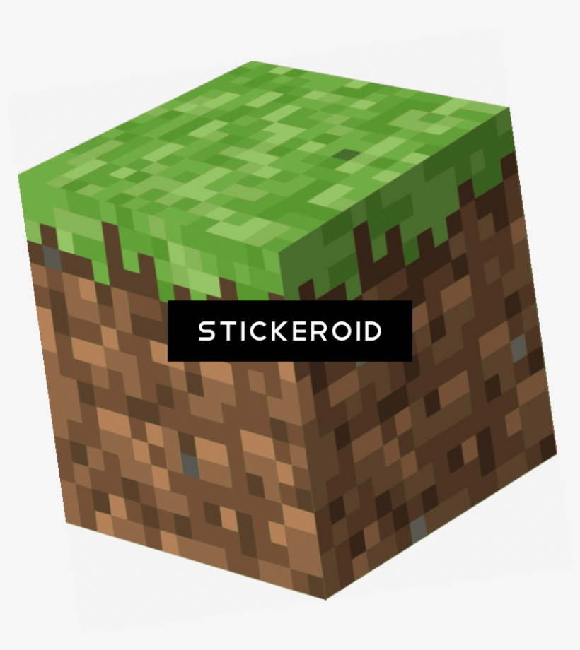 Block Minecraft - Minecraft Grass Block Transparent, transparent png