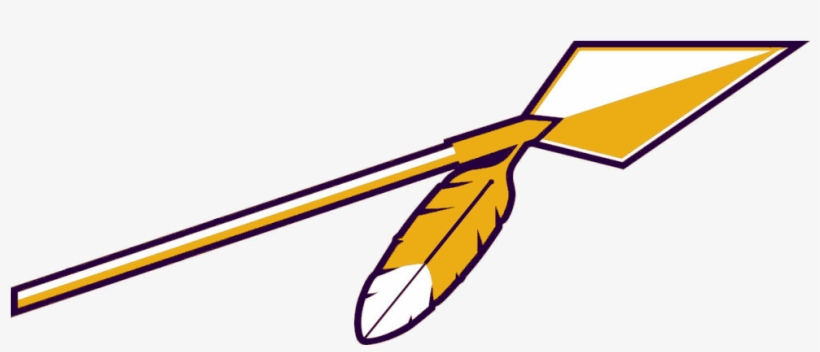 Gold Purple Spear Image - Spear Clipart, transparent png