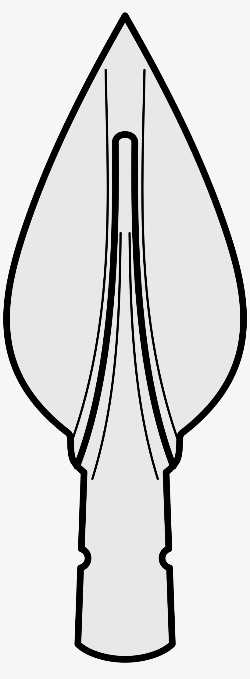 Clipart Free Stock File Coa Illustration Elements Arms - Spearhead Clipart, transparent png