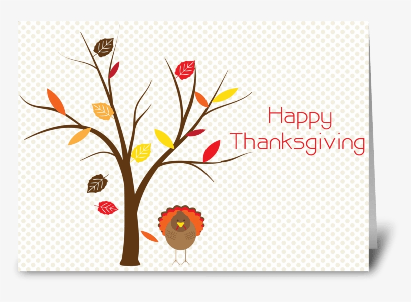Happy Thanksgiving Greeting Card - Greeting Card, transparent png