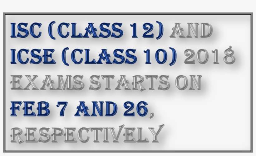 Image Of Isc And Icse (class 10) - Cbse Exam, Class 12, transparent png