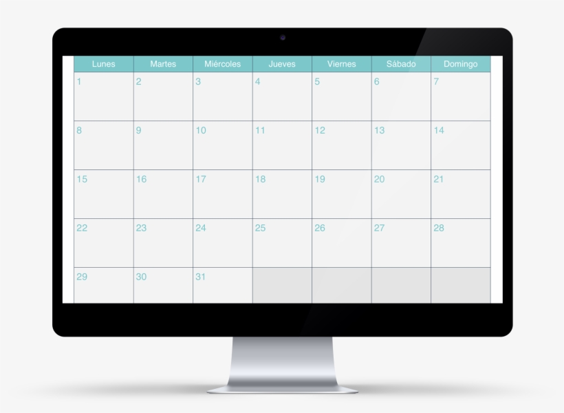 Imac - Led-backlit Lcd Display, transparent png