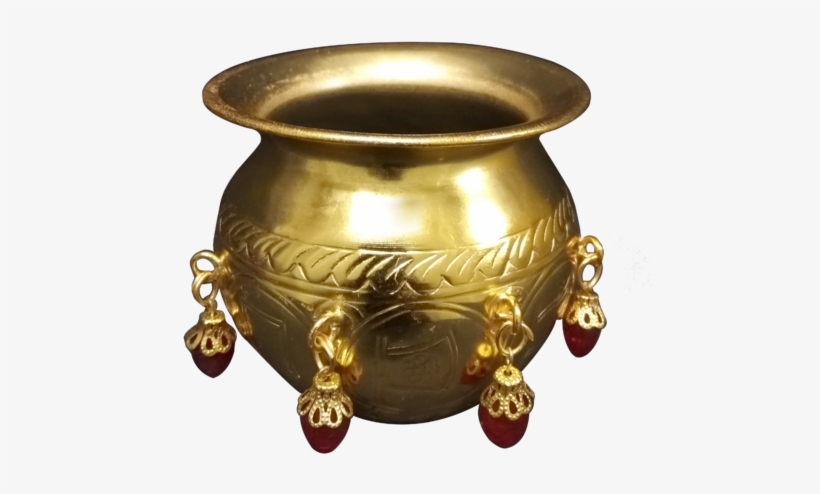Mangal Kalash - Brass, transparent png
