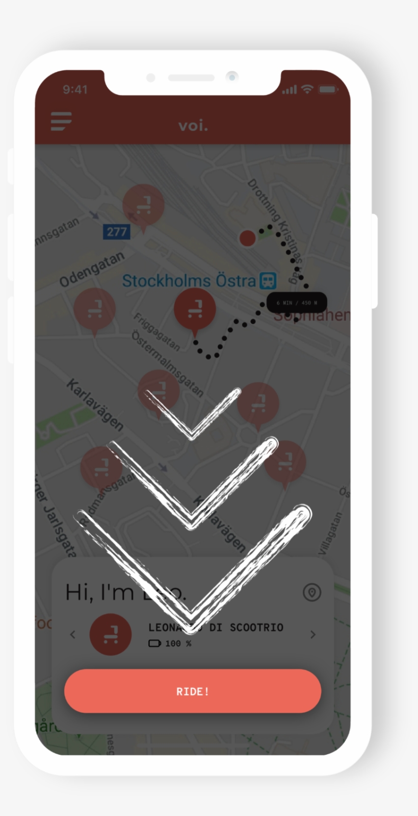 Ride - Kick Scooter, transparent png