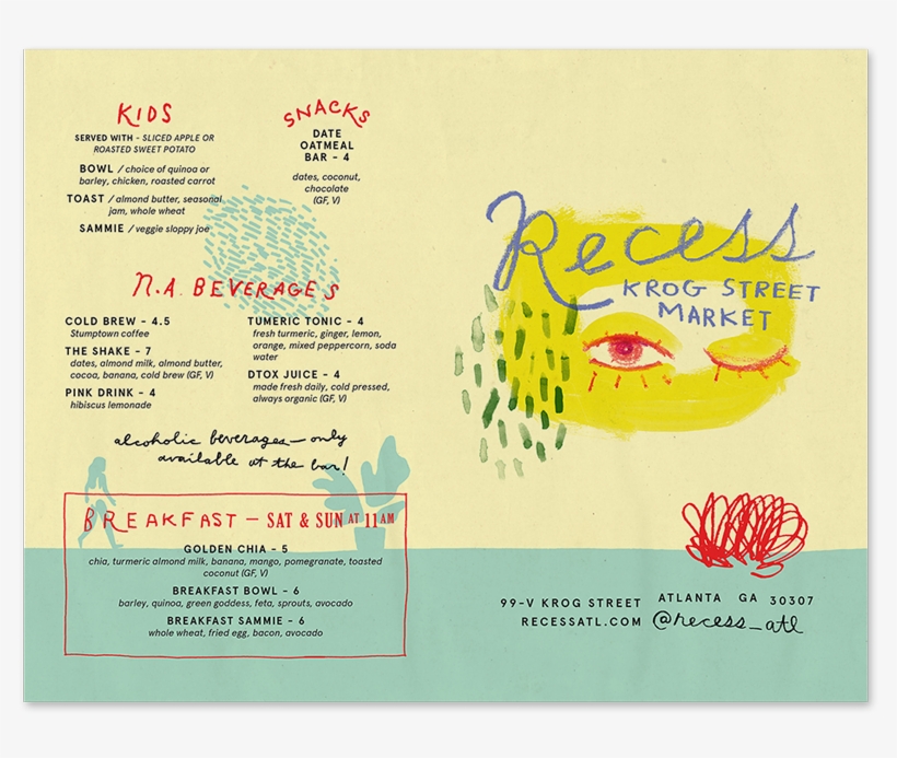 Recess Menu Preview - Recess, transparent png