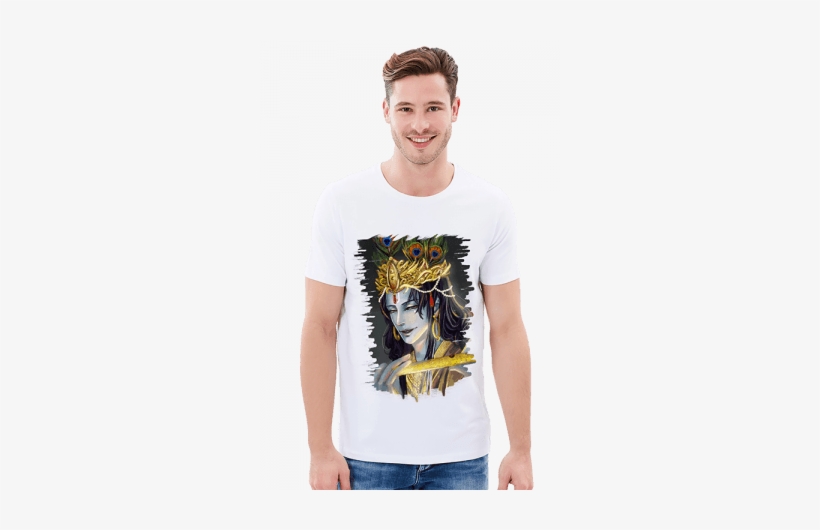 Lord Krishna T-shirt - Lord Krishna T Shirt, transparent png