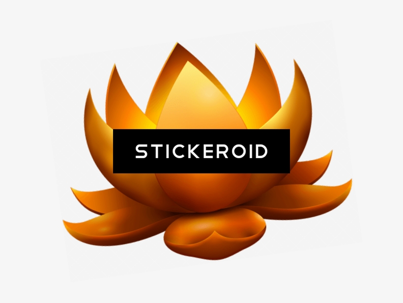 Gold Lotus Diwali - Buddhism, transparent png