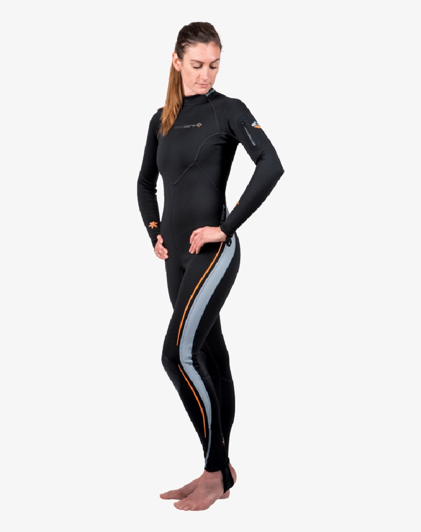 Lava Wetsuit Woman, transparent png