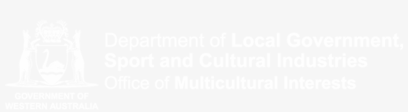 Department Of Local Government, Sport And Cultural - Web Logo Png White, transparent png