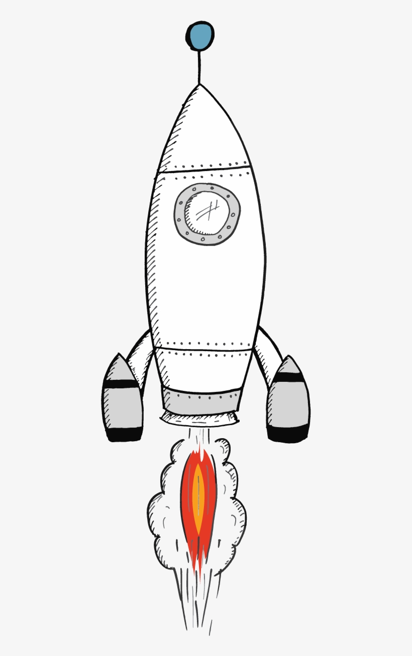 Rocket Ship - Interactive Marketing Vector Png, transparent png