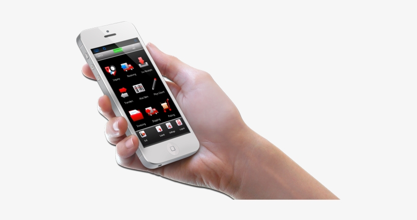 Sage 100 Mobile Warehouse Management Apps - Apple Iphone 5 - 16 Gb - White/silver - Unlocked, transparent png
