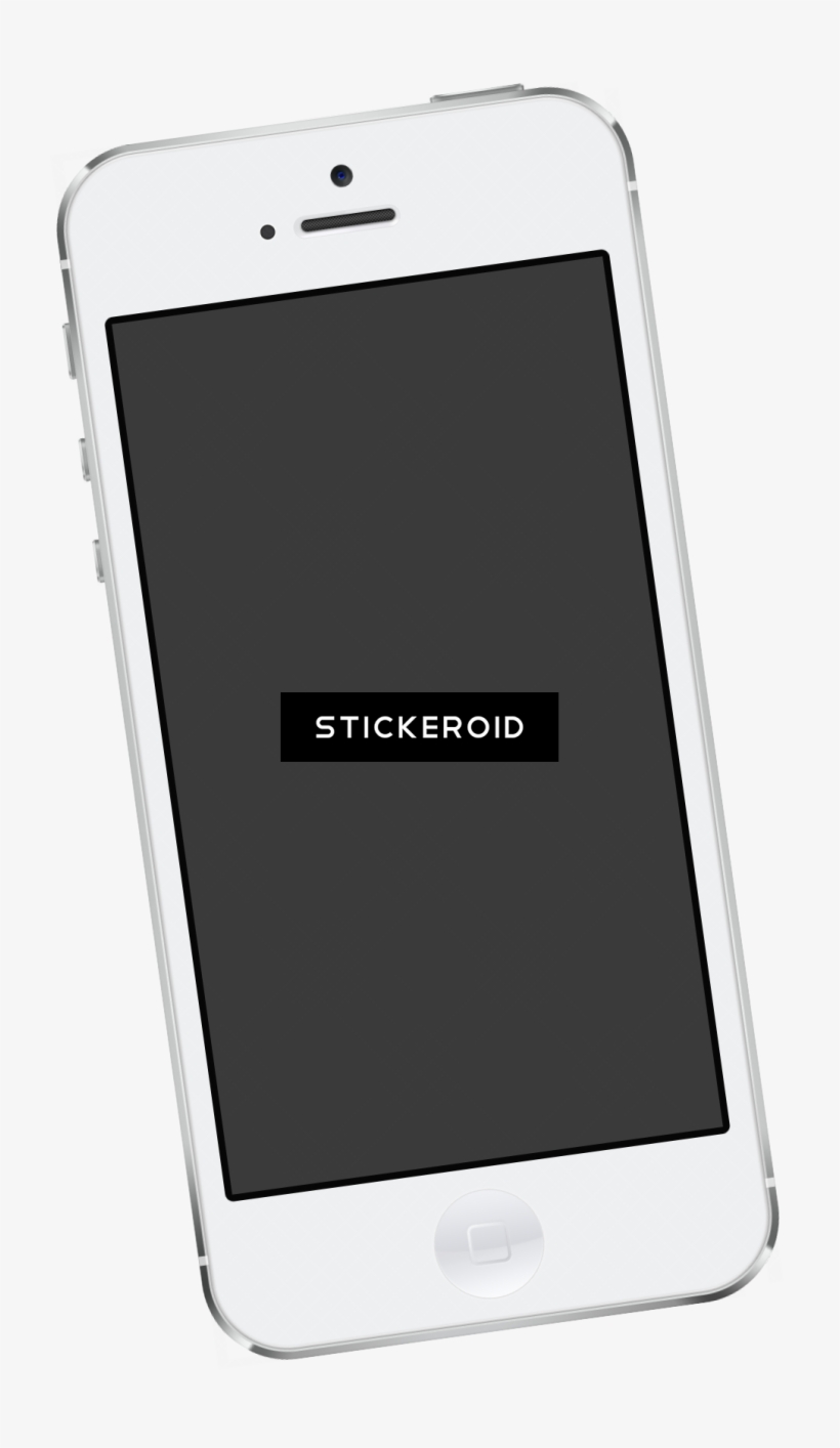 Apple Iphone In Hand - Smartphone, transparent png