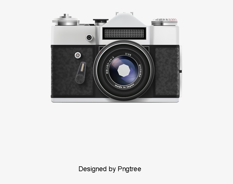 European Style Exquisite Camera Vector, Camera Clipart, - Старый Фотоаппарат, transparent png