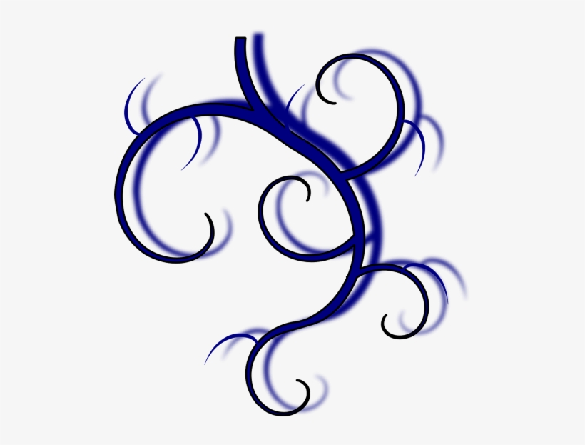 Vector Graphics - Adorno Azul, transparent png