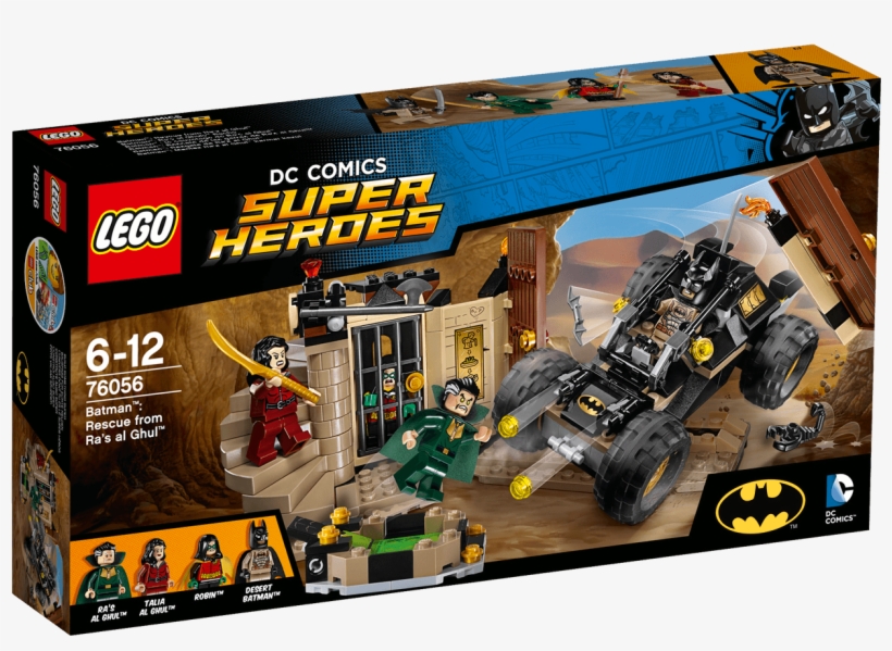 Rescue From Ra's Al Ghul™ - Lego 76056 - Super Heroes Batman: Rescue From Ra's, transparent png