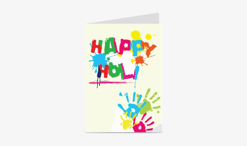 Personalized Holi Greeting Card 1 - Happy Holi Png File, transparent png