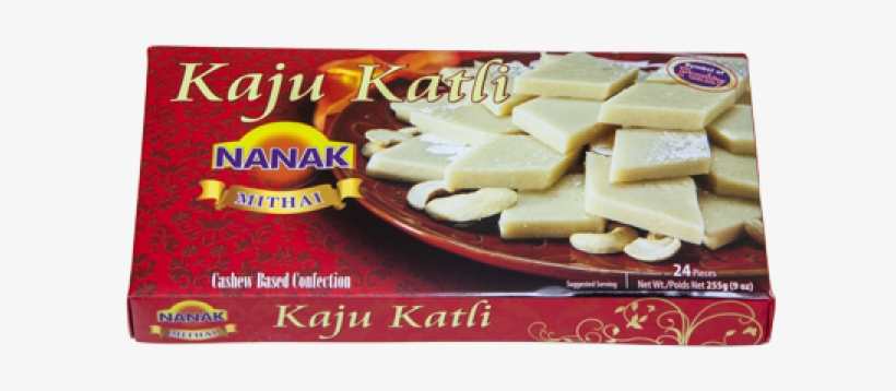 Nanak Kaju Katli 255gm - Kaju Katli, transparent png