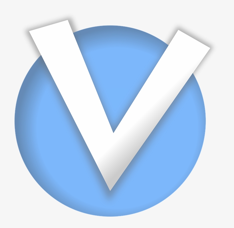 Blue Check Mark 11, Buy Clip Art - Transparant Het Is Oke, transparent png