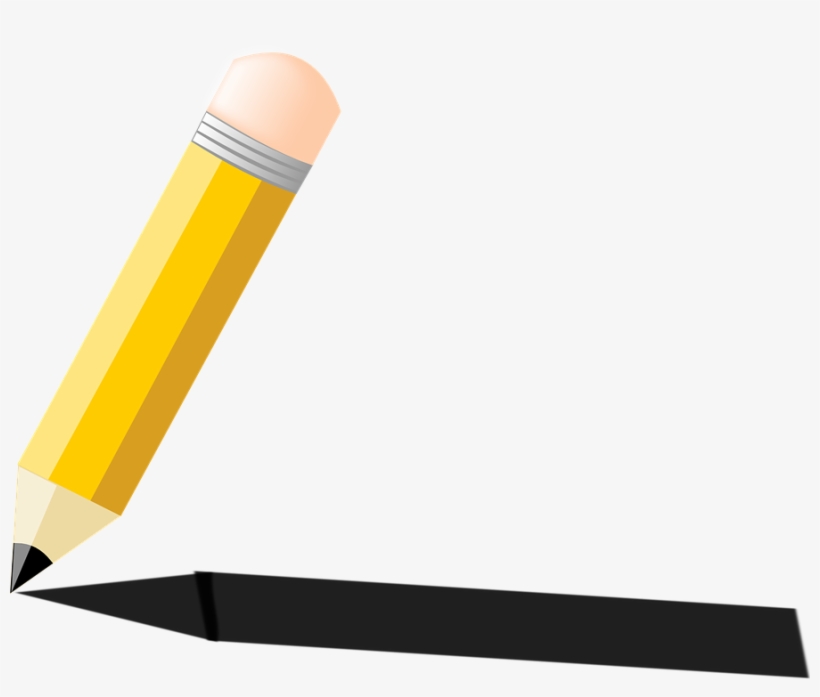 Yellow Pencil Cliparts 23, Buy Clip Art - Pencil Shadow, transparent png
