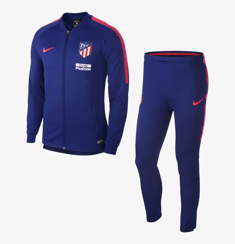 Soccer Jersey Ensemble Survêtement Atlético Madrid - 854626 440 Nike, transparent png