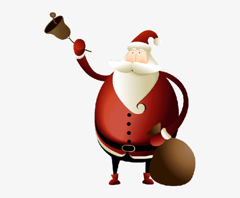 Pere Noel - Animated Santa Gif Png, transparent png