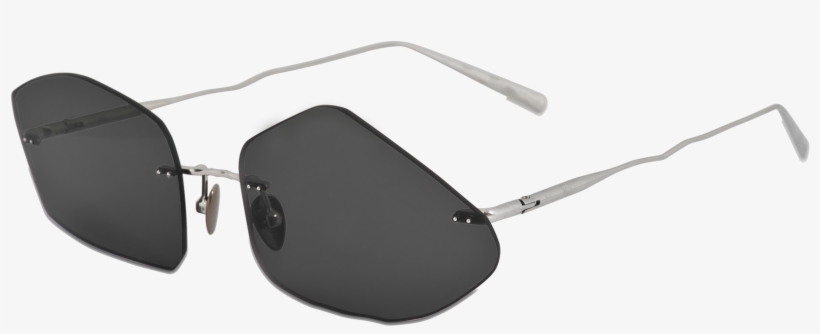 Acne Studios Giel Sunglasses Black Woman Clearance,acne - Acne Studios Giel Black Asymmetric Glasses, transparent png