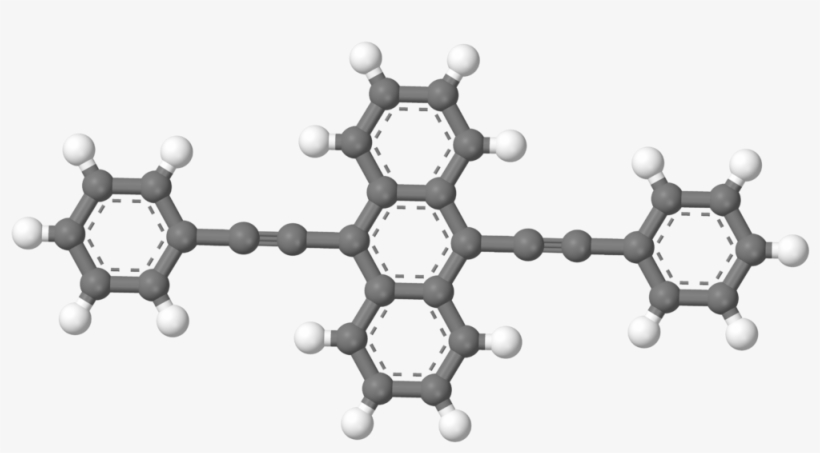 9,10 Bis Anthracene 3d Balls - Important Biochemicals And Organic Compounds [book], transparent png