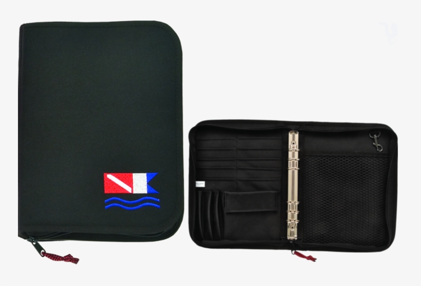 Lb0150 - Innovative 6-ring Black Binder Dive Flag, transparent png