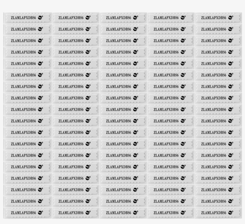 Apx Non-reactivatable Sheet Label - Label, transparent png