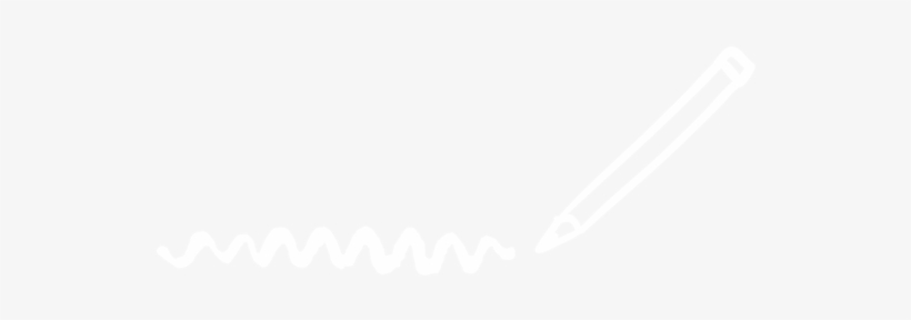 Pencil - Wordpress Logo White Png, transparent png