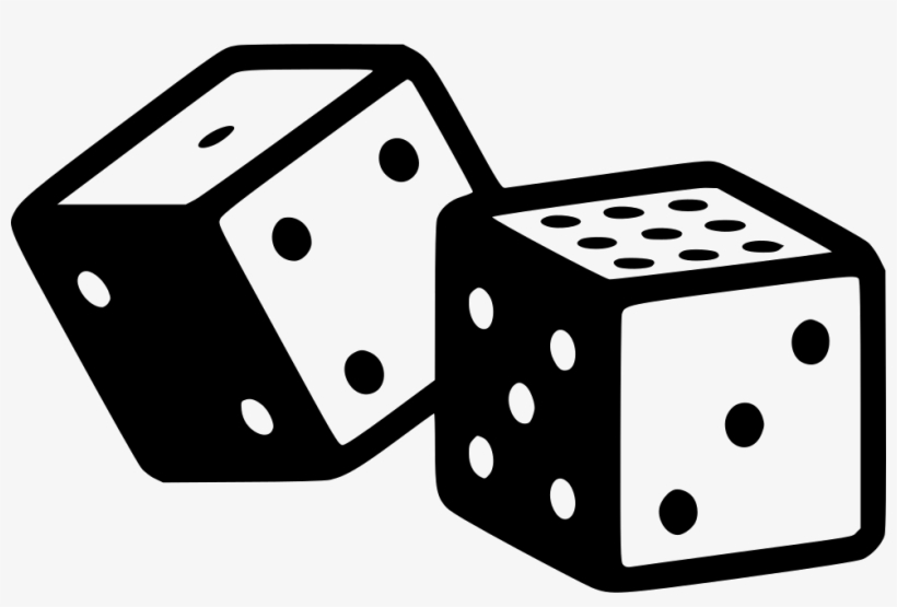 Dice Png Icon Clipart Royalty Free Download - Png Dice White Icon, transparent png