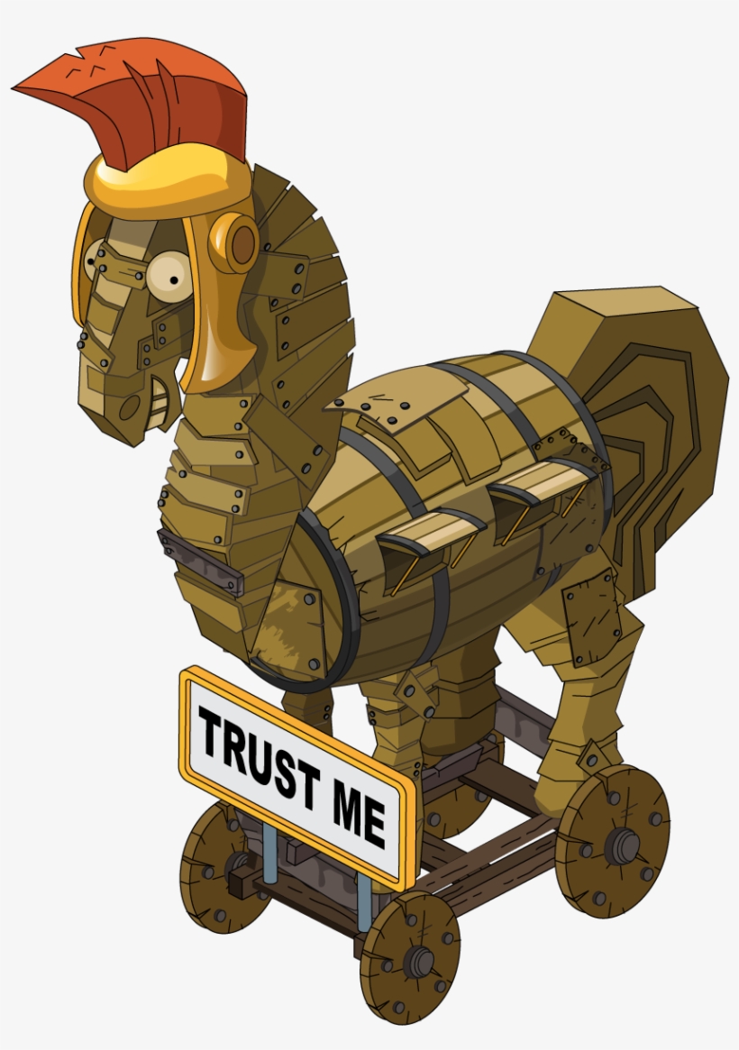 Image Fg Decoration Trojanhorse - Trojan Horse Png, transparent png