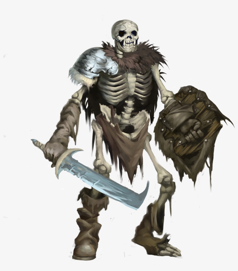Aye, You Need To Watch Out For Them Skellies With Armor - Skeleton Dnd 5e Transparent, transparent png