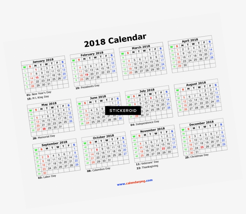 Calendar Holidays, transparent png