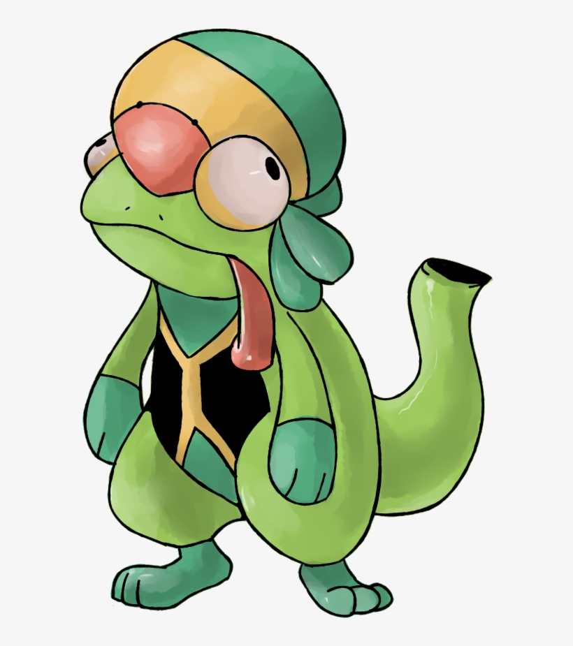 View 129bongecko , - Mariguana Pokemon Clover, transparent png