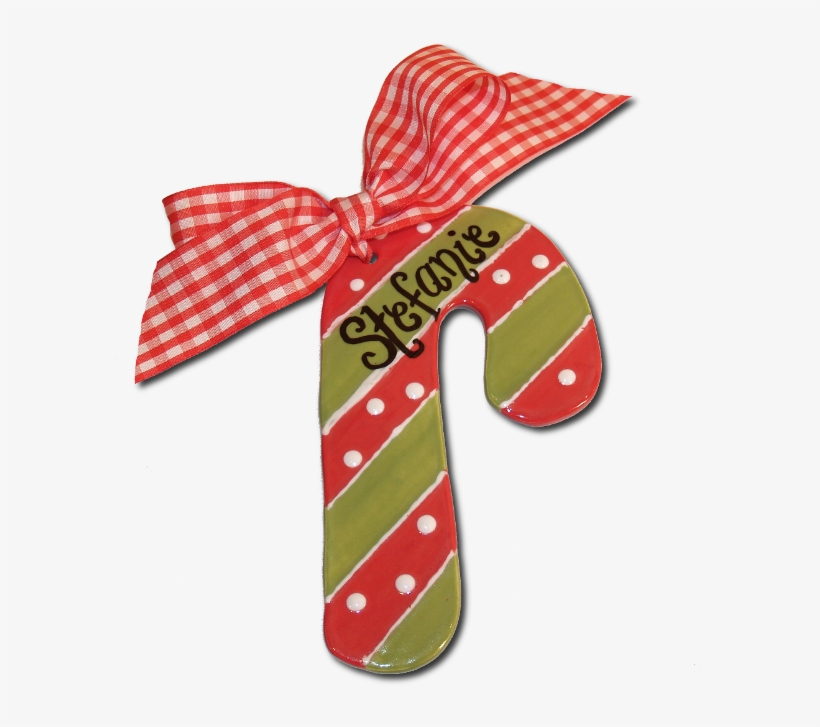 Christmas Candy Cane Ornament - Paper, transparent png