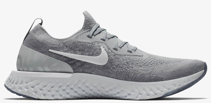 Men's Epic React Flyknit Running Shoe - Buty Nike React, transparent png