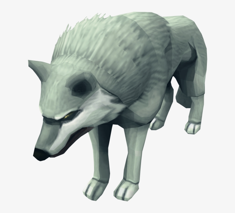 Adolescent White Wolf - Runescape White Wolf, transparent png