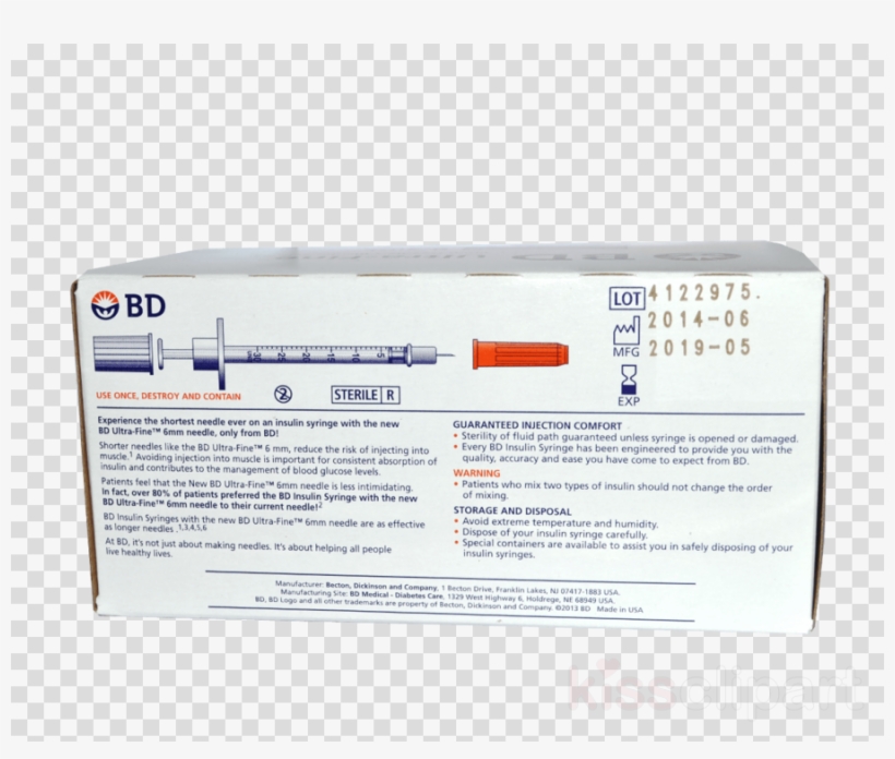 Clipart Syringe Hypodermic Needle Becton Dickinson - Vector Graphics, transparent png