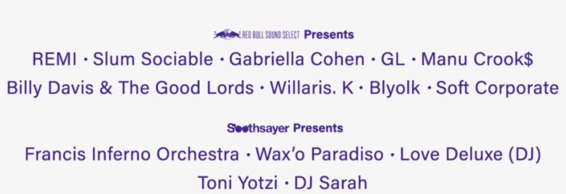 Copresents Web Lineup - Number, transparent png