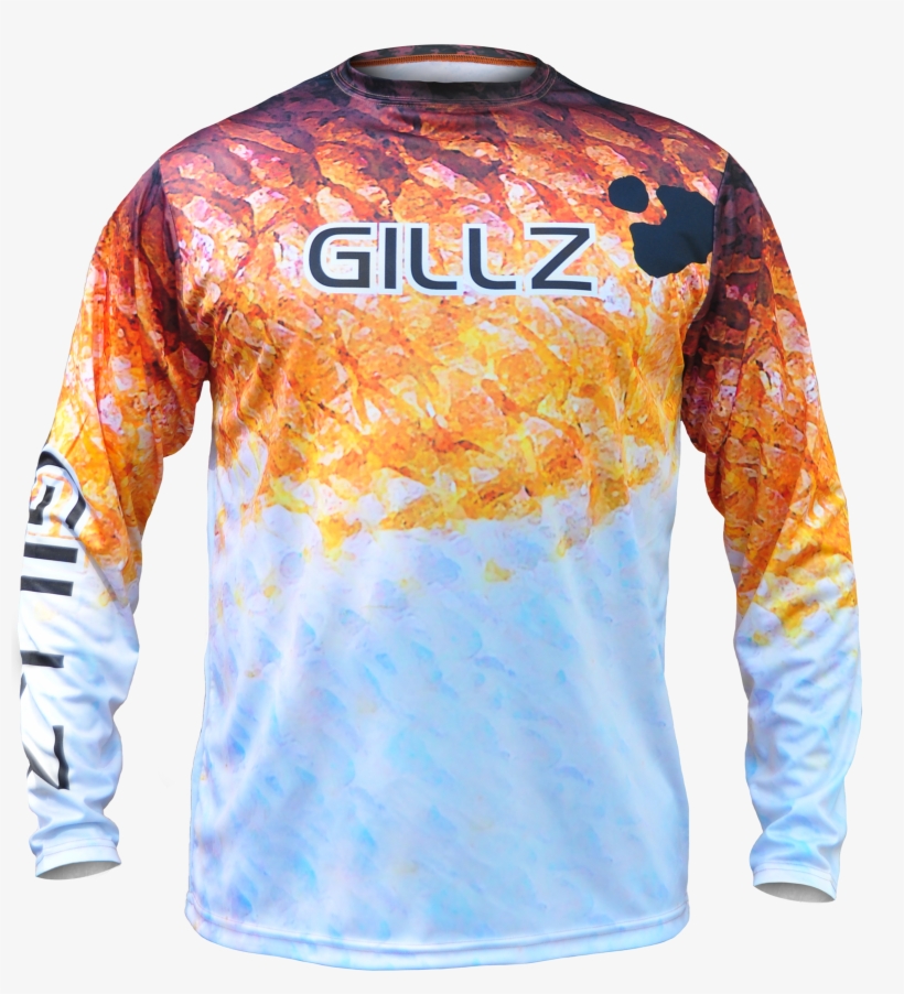 Redfish Ls Shirt - Gillz Shirts, transparent png