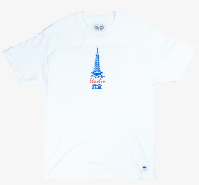 Shaolin Tee - White - Wu Wear - Sailboat, transparent png